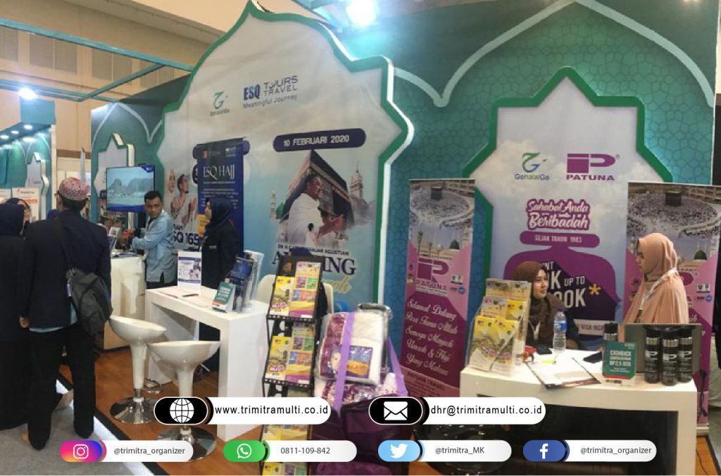 booth pameran gohalalgo Halal Expo di ICE BSD