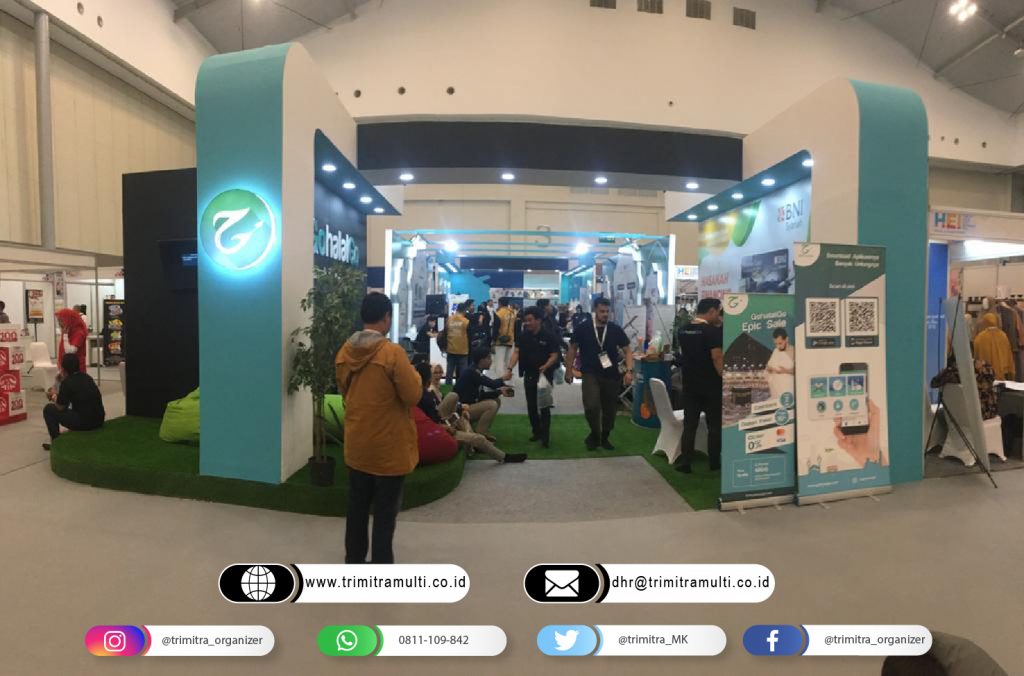 booth pameran gohalalgo Halal Expo 2019