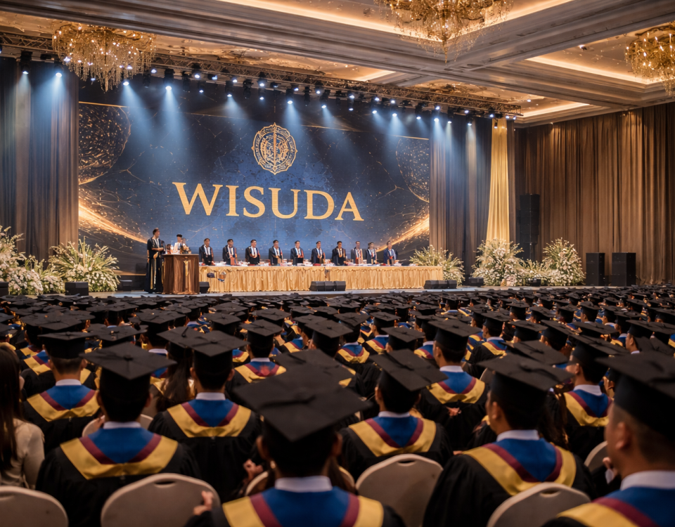 Event - Dokumentasi Produksi Acara Wisuda Ballroom - Trimitra Multi Land