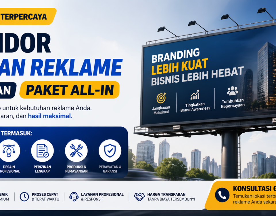 vendor papan reklame