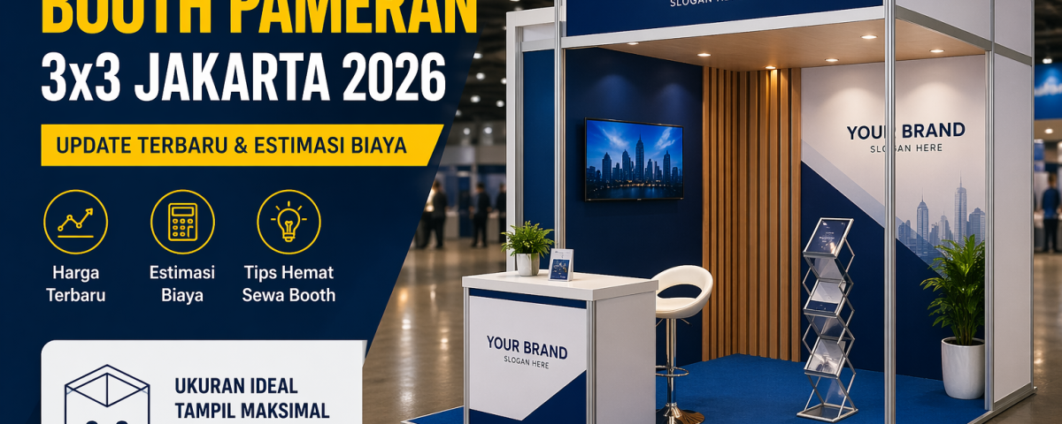 sewa booth pameran 3x3
