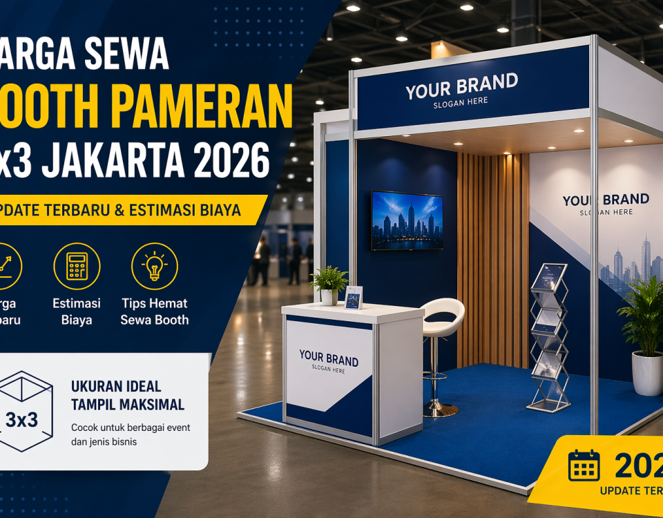 sewa booth pameran 3x3
